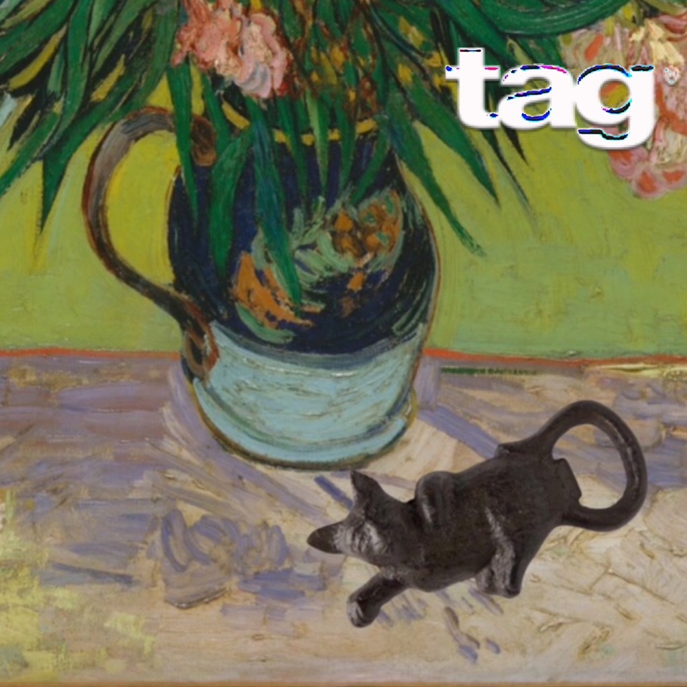 Tag Feline Good Cat Bottle Opener